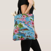 Hawaiian Scenes Tote Bag (Dichtbij)