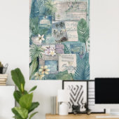  Hawaiian Scrapbook Pagina 10 Poster (Thuiskantoor)