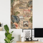  Hawaiian Scrapbook Pagina 11 Poster (Thuiskantoor)