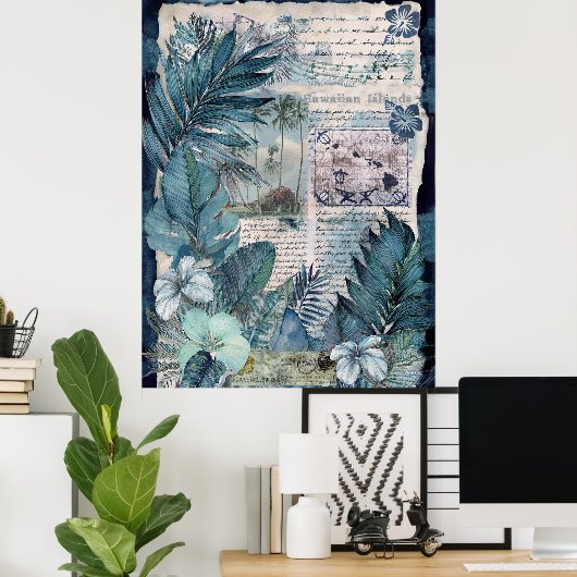  Hawaiian Scrapbook Pagina 12 Poster (Thuiskantoor)
