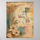  Hawaiian Scrapbook Pagina 2 Poster (Voorkant)