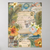  Hawaiian Scrapbook Pagina 3 Poster (Voorkant)