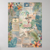  Hawaiian Scrapbook Pagina 8 Poster (Voorkant)
