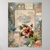  Hawaiian Scrapbook Pagina 9 Poster (Voorkant)