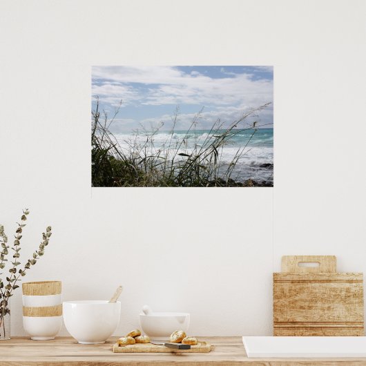 Hawaiian Seascape Poster (Keuken)