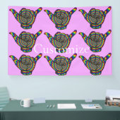 Hawaiian Shaka Psychedelic Thunder_Cove Spandoek (Beurs)