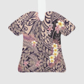 Hawaiian Sharktooth Tapa Fusion Ornament (achterkant)