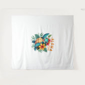 Hawaiian-Shirt Aloha Hawaii Zee Schildpad Meisje V Wandkleed (Voorkant (horizontaal))