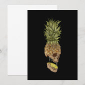 Hawaiian Skull Pineapple Summer Gift Aankondiging (Voorkant / Achterkant)