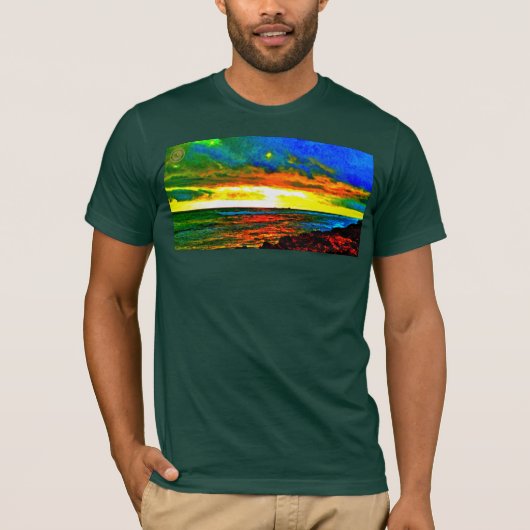 Hawaiian Sky Design Masterstuk I Mannen T T-shirt (Voorkant)