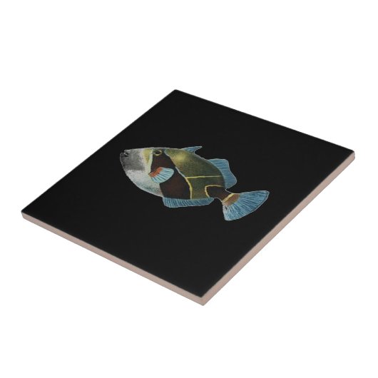 Hawaiian State Fish - Humuhumunukunukuapuaa Tegeltje (Zijkant)