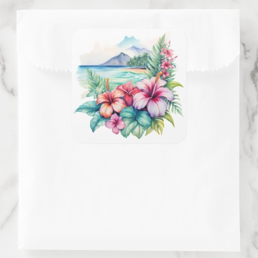 Hawaiian Sticker (Tas)