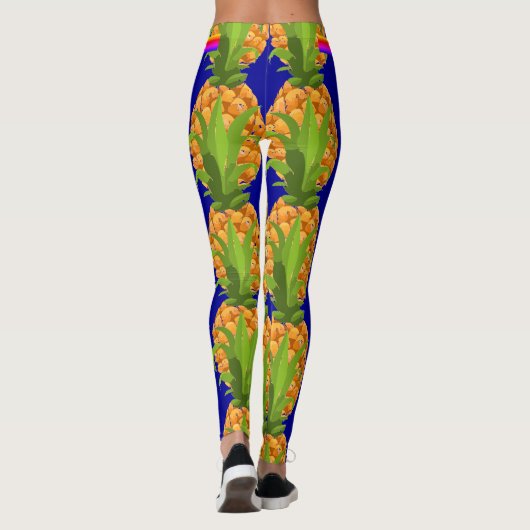 Hawaiian Style Fun-Leggings Leggings (Achterkant)