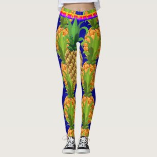 Hawaiian Style Fun-Leggings Leggings