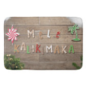 Hawaiian Style Gingerbrood Greeting Badmat (Voorkant)