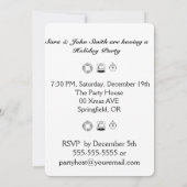 Hawaiian Style Gingerbrood Greeting Kaart (Achterkant)