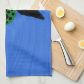 Hawaiian Style Honu Custom Kitchen Towel Theedoek (Quarter Fold)