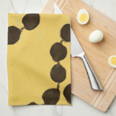 Hawaiian Style Kukui Nut Custom Keuken Handdoek (Quarter Fold)