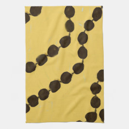 Hawaiian Style Kukui Nut Custom Keuken Handdoek