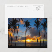 Hawaiian Sunrise Briefkaart (Voorkant / Achterkant)