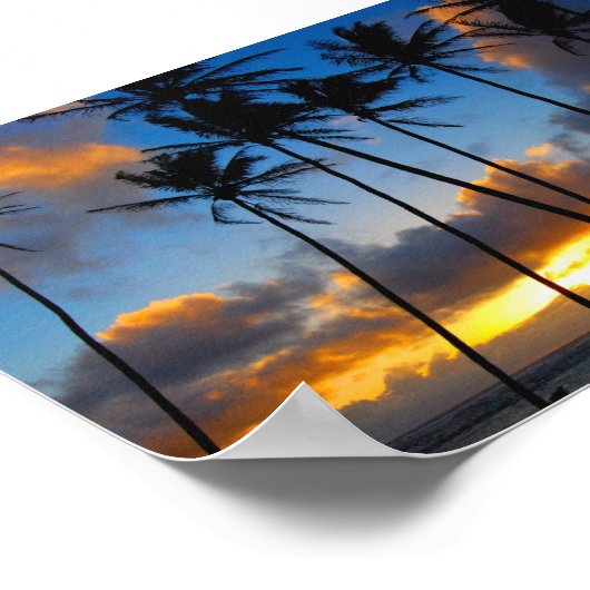Hawaiian Sunrise Poster (Hoek)
