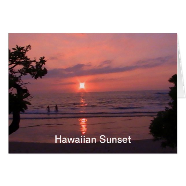 Hawaiian Sunset (Voorkant Horizontaal)