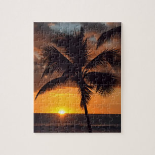 Hawaiian Sunset - 8x10 - 110 pc Legpuzzel