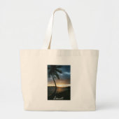 Hawaiian Sunset Beach Bag Grote Tote Bag (Voorkant)