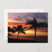 Hawaiian Sunset Briefkaart (Voorkant / Achterkant)