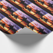 Hawaiian Sunset Cadeaupapier (Hoek)