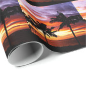 Hawaiian Sunset Cadeaupapier (Rol Hoek)