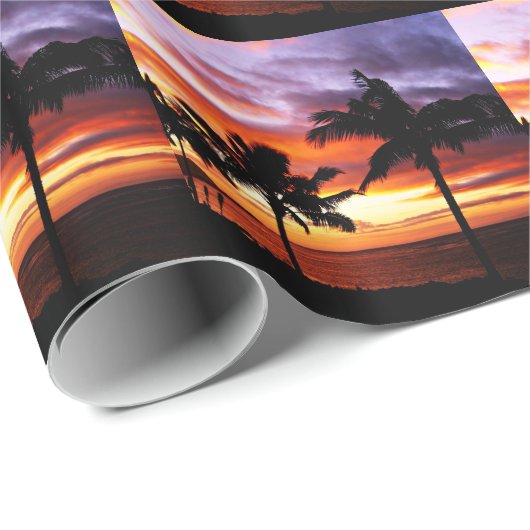 Hawaiian Sunset Cadeaupapier (Rol Hoek)