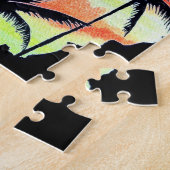 Hawaiian Sunset Coco Palms Legpuzzel (Zijkant)