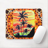 Hawaiian Sunset Coco Palms Muismat (Met muis)