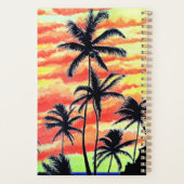 Hawaiian Sunset Coco Palms Planner (Achterkant)