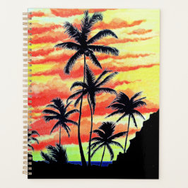 Hawaiian Sunset Coco Palms Planner