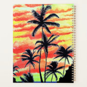 Hawaiian Sunset Coco Palms Planner (Achterkant)