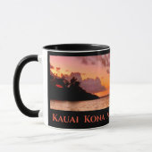 Hawaiian Sunset Coffee Mok - Kona Kauai Maui O'ahu (Links)