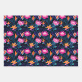 Hawaiian Sunset Glow: Protea Wrapping Paper (Voorkant 2)