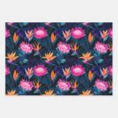Hawaiian Sunset Glow: Protea Wrapping Paper (Voorkant)