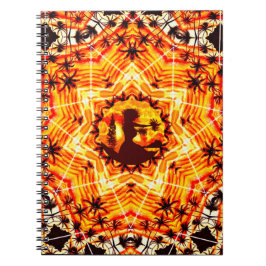 Hawaiian Sunset Hula Palms Notitieboek