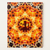 Hawaiian Sunset Hula Palms Planner (Achterkant)