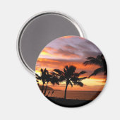 Hawaiian Sunset Magnet (Voorkant / Achterkant)