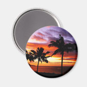 Hawaiian Sunset Magnet (Voorkant / Achterkant)