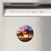 Hawaiian Sunset Magnet (Insitu (Vaatwasser))