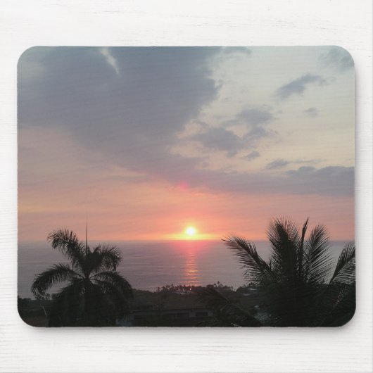 HAWAIIAN SUNSET MOUSEPAD MUISMAT (Voorkant)