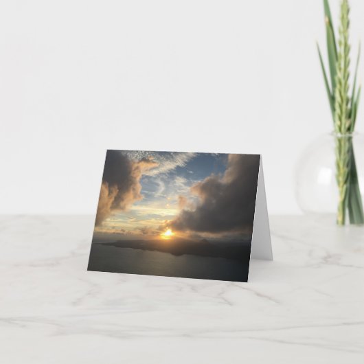 hawaiian sunset notecard kaart (Voorkant)