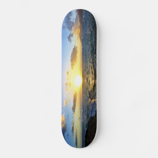 Hawaiian Sunset Persoonlijk Skateboard (Voorkant)