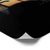 Hawaiian Sunset Poster (Hoek)
