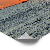 Hawaiian Sunset Poster (Hoek)